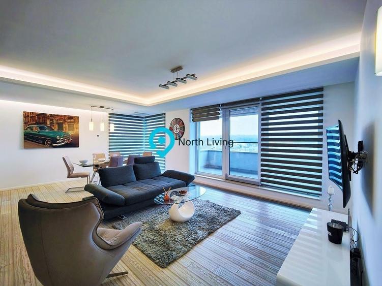 Apartament cu 3 camere, mobilat în Central