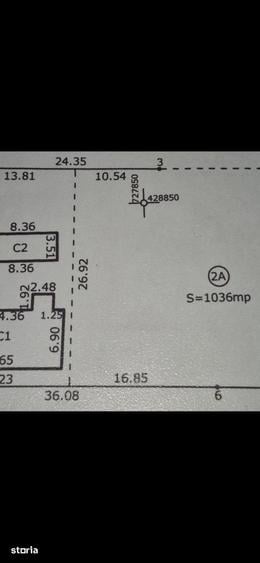 Casă cu 3 camere cu Teren 1554 Mp în Vădeni