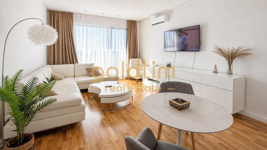 Apartament cu 2 camere decomandat, mobilat în Băneasa
