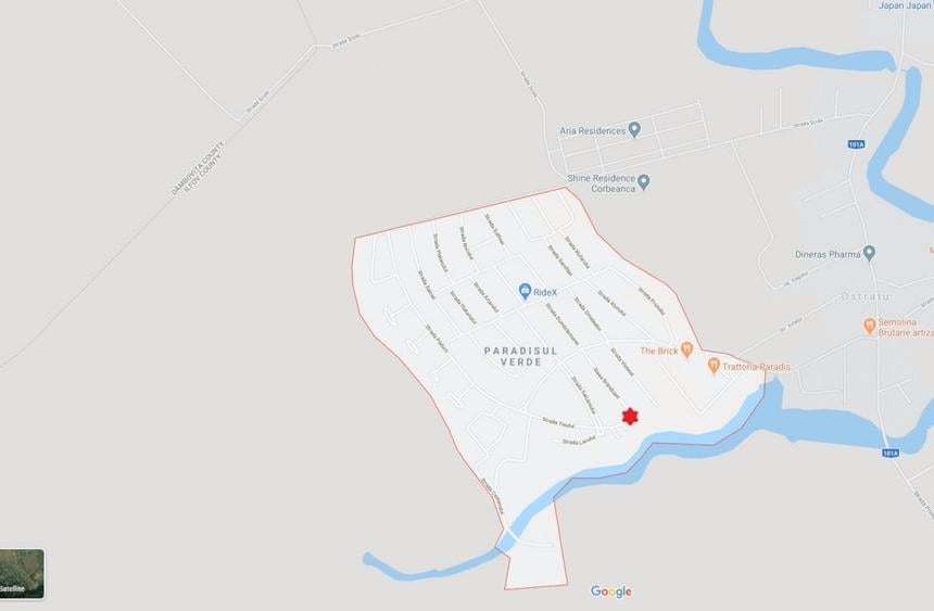 Teren Construcții intravilan de 557 mp, în Corbeanca