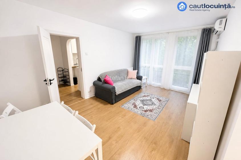 Apartament 3 camere, Titan - Balta Albă, mobilat