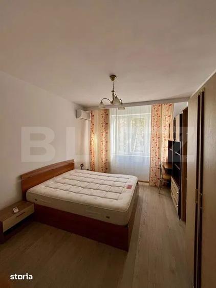 Apartament cu 3 camere, mobilat în Plopilor
