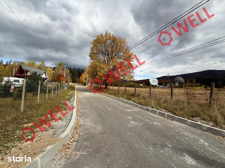 Teren de 1019 mp, în Măneciu