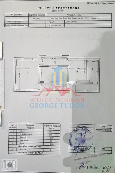 Apartament cu 2 camere decomandat, mobilat în Chiajna