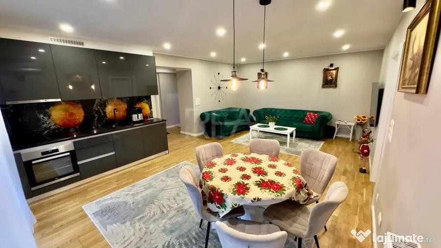 Apartament cu 3 camere semidecomandat în Sisești