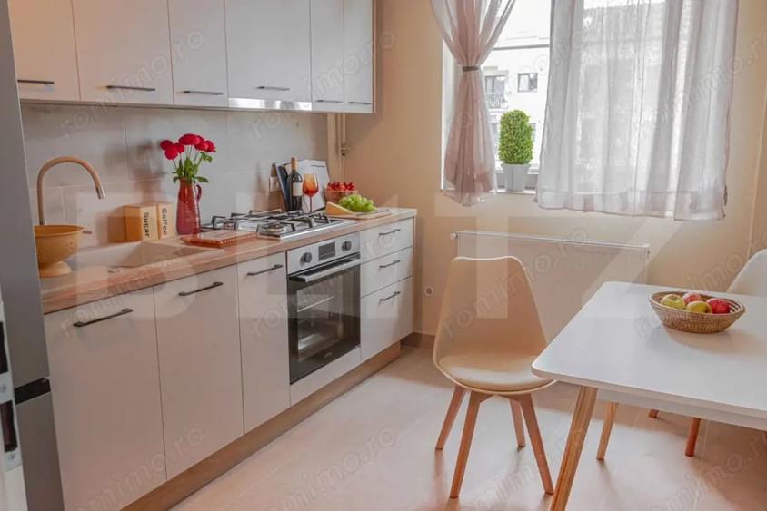 Apartament cu 2 camere semidecomandat în Borhanci