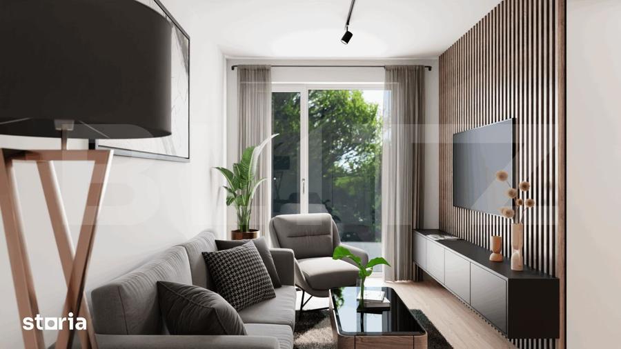 Apartament cu 2 camere decomandat în Apahida