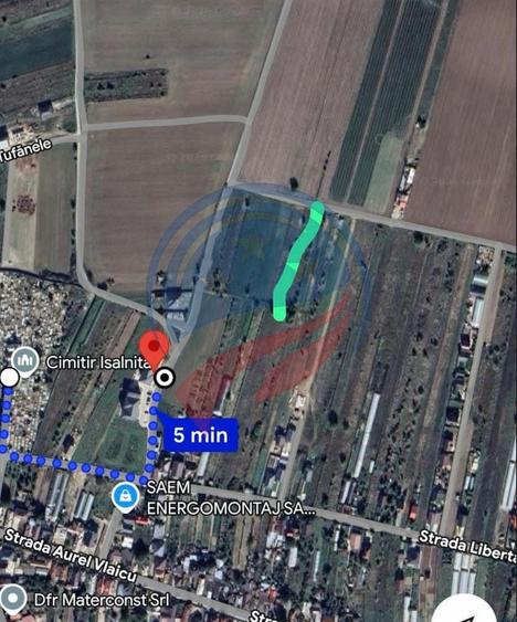 Teren Construcții intravilan de 1766 mp, în Ișalnița