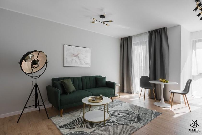 Apartament cu 2 camere semidecomandat, mobilat în Timpuri Noi