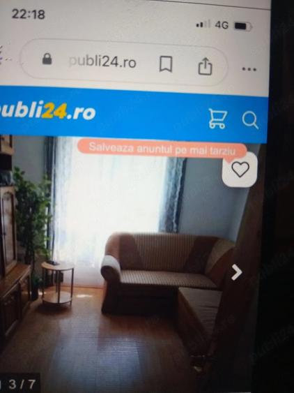 Garsonieră decomandată în Central