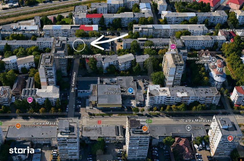 Apartament cu 2 camere nedecomandat în Cornișa