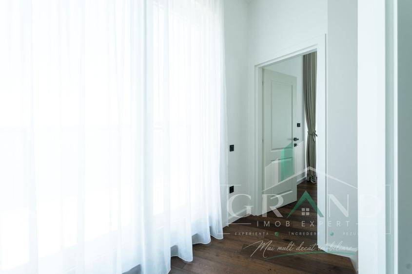 Penthouse cu 3 camere semidecomandat, mobilat în Grigorescu