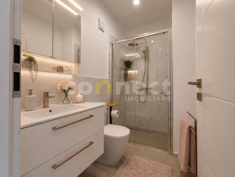 Apartament cu 2 camere semidecomandat, mobilat în Florești — fotografia 3