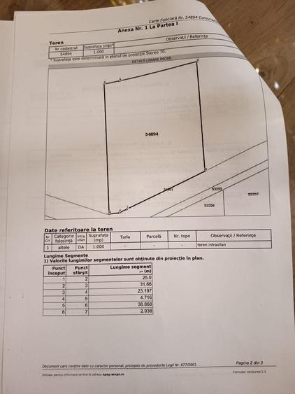 Teren de 1000 mp, în Săldăbagiu de Munte