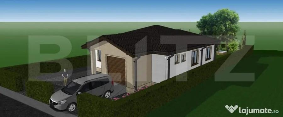 Casă cu 4 camere cu Teren 300 Mp în Vetiș