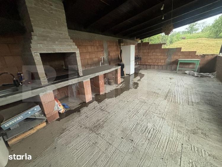 Casă cu 6 camere cu Teren 5000 Mp în Meseșenii de Jos