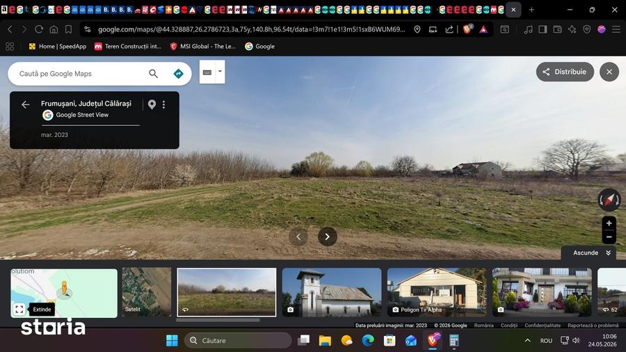Teren intravilan 995 mp | Deschidere 22,44 m | PUZ|Postavari-Frumu?ani - 5