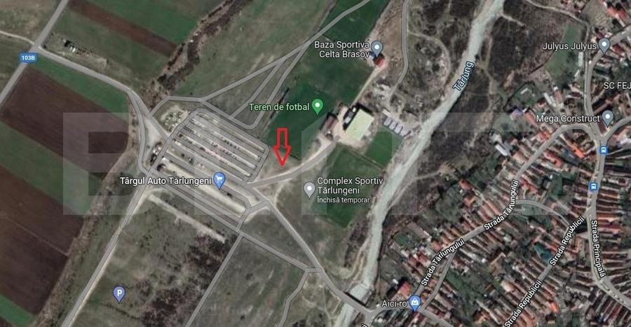 Teren Construcții intravilan de 5500 mp, în Tărlungeni