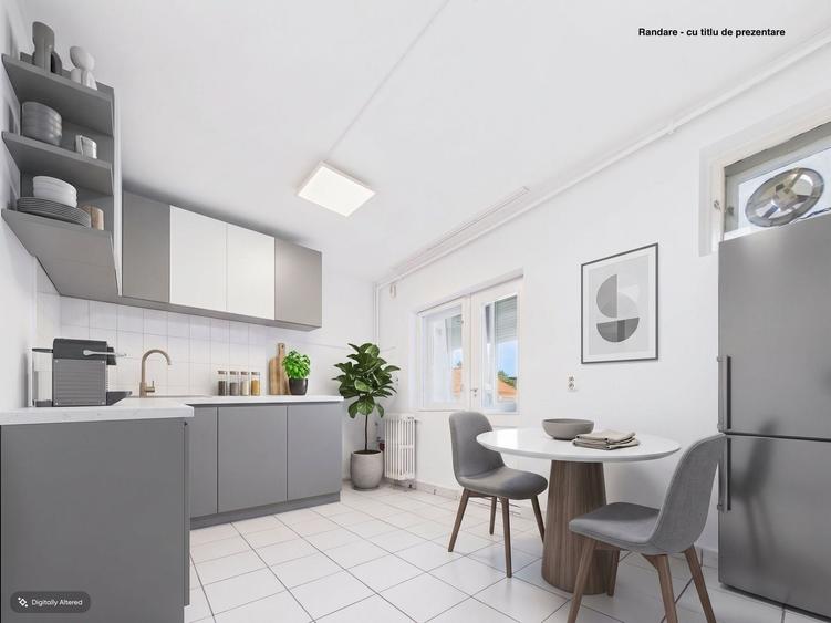 Apartament cu 2 camere semidecomandat în Central