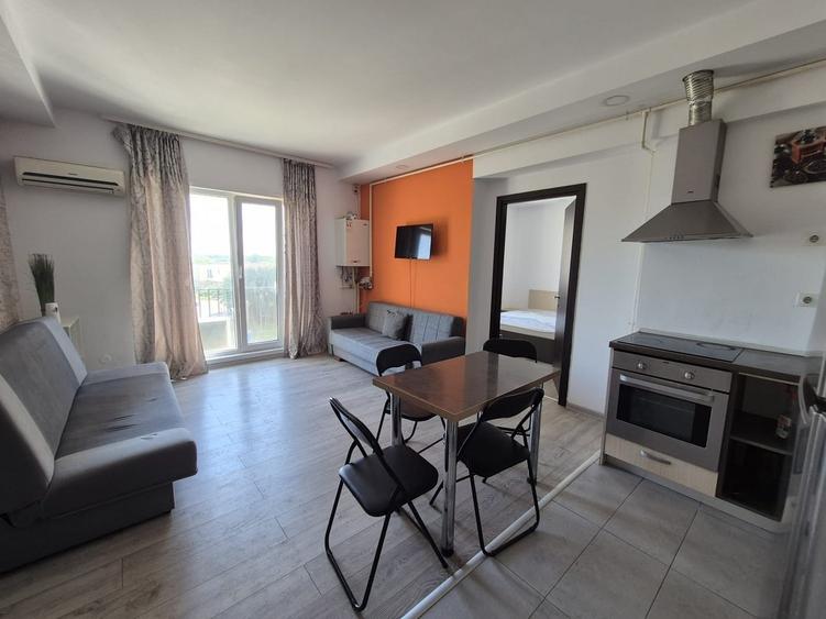Apartament cu 2 camere semidecomandat în Tunari