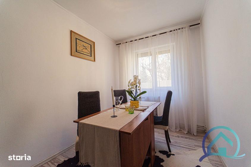Apartament cu 3 camere nedecomandat în Central