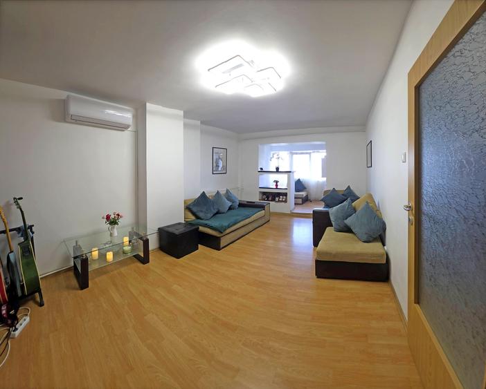 Apartament cu 3 camere decomandat în Găvana