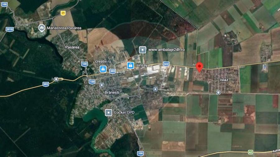 Teren Construcții intravilan de 1000 mp, în Islaz