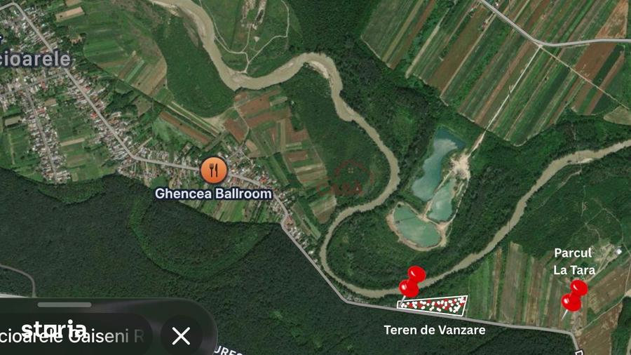 Teren de 9400 mp, în Găiseni