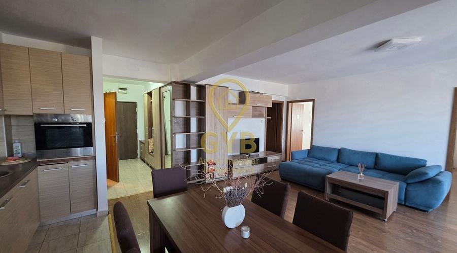 Apartament cu 3 camere decomandat, mobilat în Nufărul