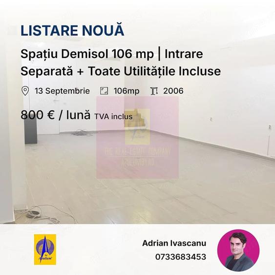 Spațiu comercial, de 106 mp, în Sebastian