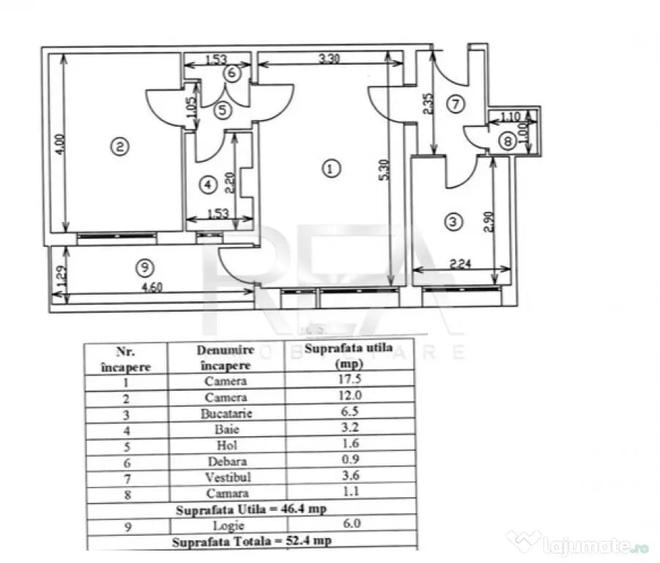 2 camere, renovat, bloc anvelopat/Piata Gorjului - 8