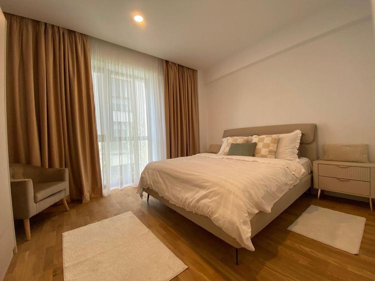 Apartament cu 2 camere semidecomandat, mobilat în Pipera