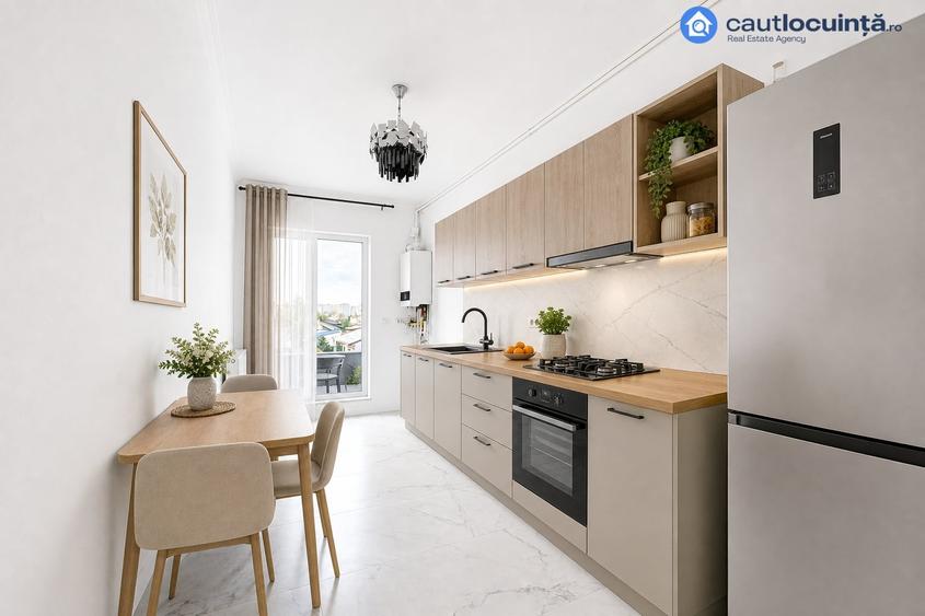 Apartament cu 3 camere decomandat în Obor