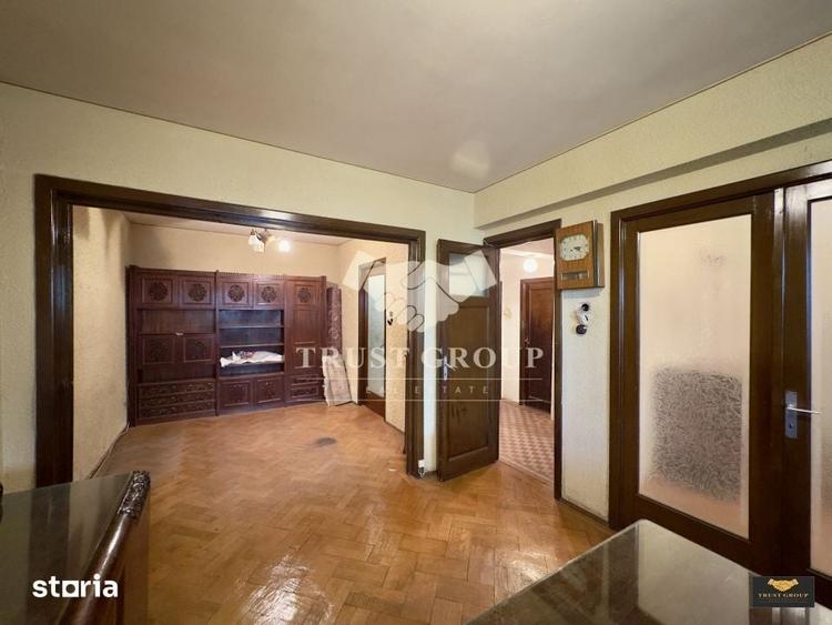 Apartament cu 2 camere semidecomandat în Cișmigiu