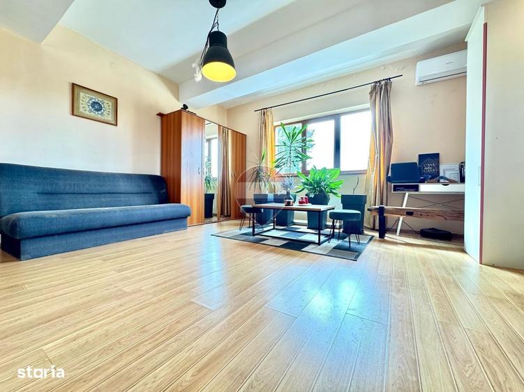 Apartament cu 2 camere, mobilat în Central