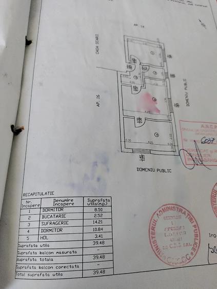Apartament cu 3 camere nedecomandat în 5 Călărasi