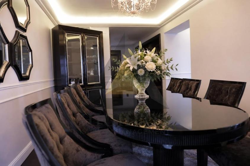Apartament cu 5 camere decomandat, mobilat în Arcul de Triumf