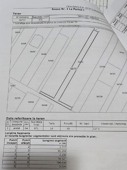 Teren Construcții intravilan de 5796 mp, în Cornetu
