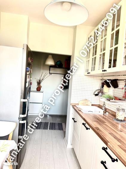 Apartament cu 3 camere decomandat, mobilat în Vatra Luminoasă