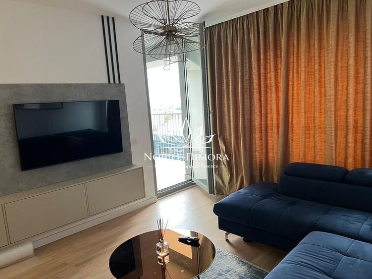 Apartament cu 2 camere semidecomandat, mobilat în Take Ionescu