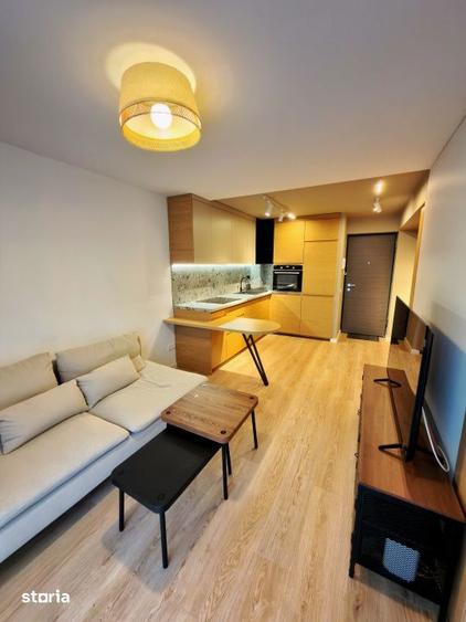 Apartament cu 2 camere, mobilat în Tei