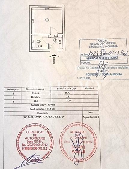 Garsonieră, mobilată în Bularga