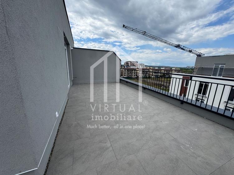 Penthouse cu 3 camere în Vest