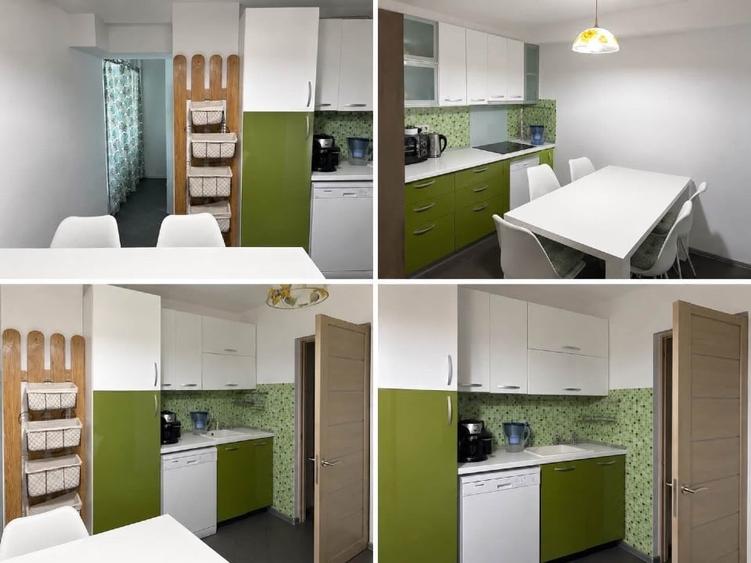 Apartament cu 3 camere decomandat, mobilat în Central