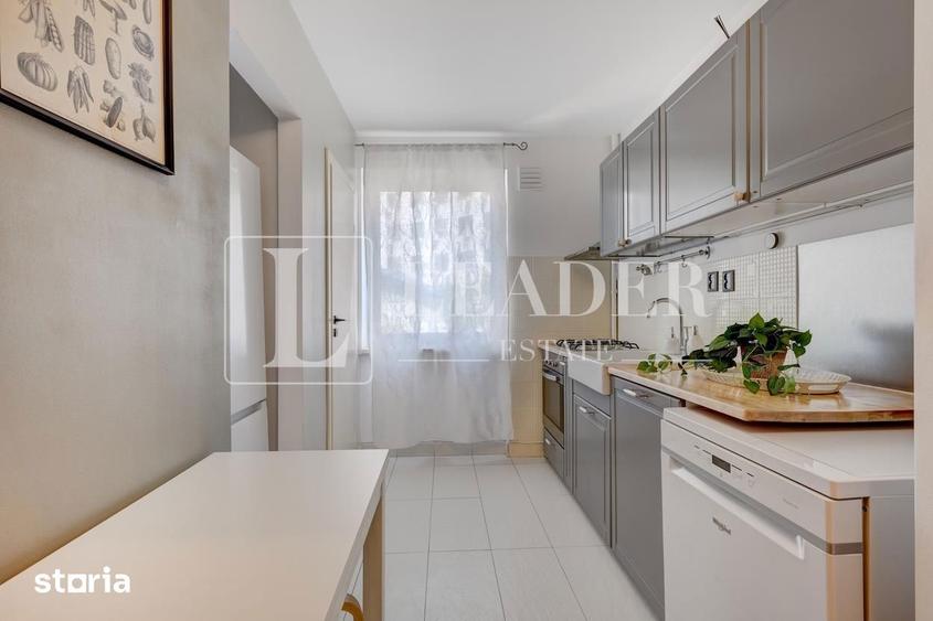 Apartament cu 3 camere semidecomandat, mobilat în Floreasca