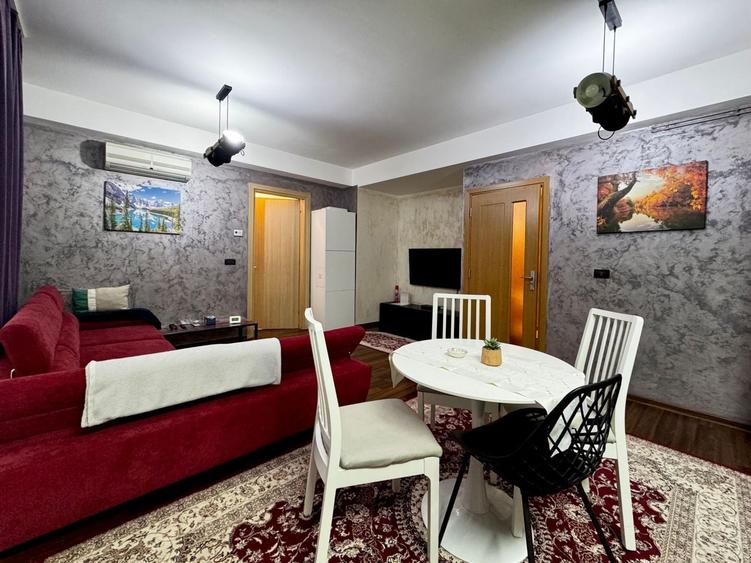 Apartament cu 2 camere semidecomandat, mobilat în Torontalului