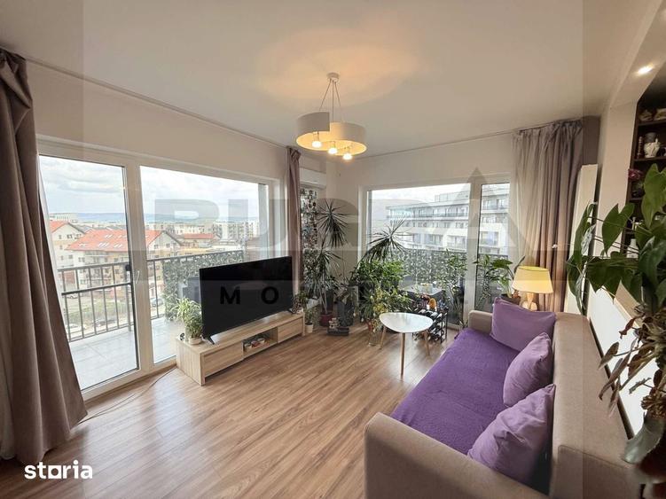 Apartament cu 3 camere, mobilat în Bună Ziua