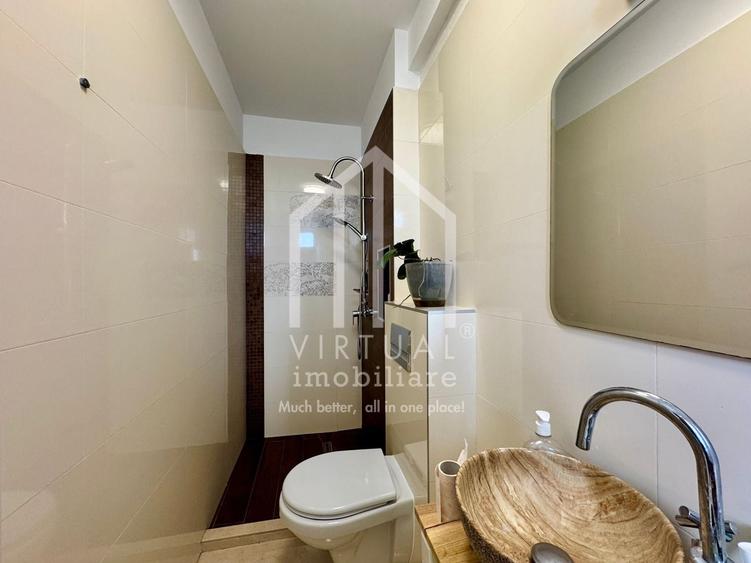 Apartament cu 4 camere semidecomandat, mobilat în Turnișor