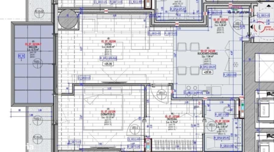Apartament cu 2 camere decomandat în Floreasca