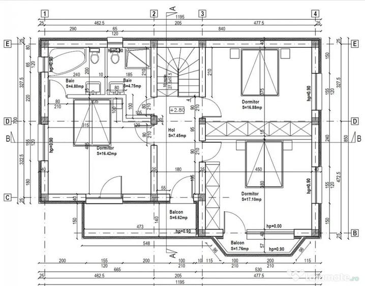 Casă cu 5 camere cu Teren 472 Mp în Păulești